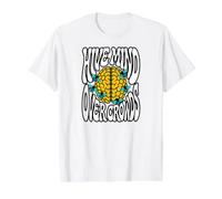 Beekeeper Introvert Hive Mind Over Crowds Camiseta gráfica económica, Hombre, Blanco, S