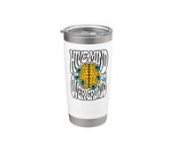Beekeeper Introvert Hive Mind Over Crowds Vaso térmico de acero inoxidable de doble pared