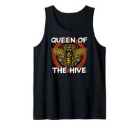 Beekeeper Queen of The Hive Honey Bee Graphic Camiseta sin Mangas