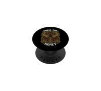 Beekeeper Smell The Honey Vintage Bee Apiary Graphic PopSockets PopGrip Adhesivo