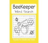 Beekeepers Word search puzzle book: Word search book about beekeeping and related words 6"x9" easy to read, 55 puzzles,110 pages