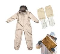 Beekeeping Outfit - Detachable Hood Suit, Sting Resistant Apparel, Lightweight Protective Wear, Breathable Full , Durable Apiary Uniform | Perfect For Outdoor Honey Collection