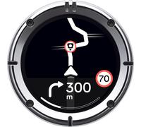 Beeline Moto II Classic, sistema de navegación male