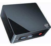 Beelink GK Mini PC con Windows 11 Pro, Quad Core J5005, 2x HDMI Ultra HD 4K, RAM 8GB DDR4, SSD M.2 128GB, ranura SATA3 2.5" para HDD/SSD adicional, Wi-Fi 5AC, Gigabit Ethernet