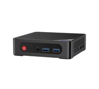 Beelink IPC-G - Mini PC industrial sin ventilador con Windows 11 Pro, Intel N4020, UHD 4K, 4 GB DDR4, 64 GB eMMC, ranura SSD M.2 NVMe, Wi-Fi 5 AC, 2 x Gigabit LAN, Bluetooth, HDMI, puerto de pantalla