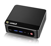 Beelink Mini PC AMD Ryzen 7 5700U hasta 4.3GHz 8C/16T, SER5 16GB RAM 500GB SSD Graphics 8core 1900 MHz, M.2 SSD NVME 2280 Mini computadora WiFi 6/BT5.2/HDMI/DP/USB-C, compatible con disco duro de 2.5