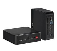 Beelink Mini PC SER5 MAX con procesador AMD Ryzen R7 7735HS, 8 núcleos/16 Hilos, hasta 4,75 GHz, 24 GB de RAM LPDDR5, SSD PCIe de 500 GB, HDMI/DP/Type-C/LAN 2.5G/WiFi 6/BT 5.2