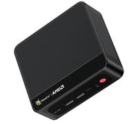 Beelink Mini PC SER5 MAX Mini Ordenador de Sobremesa con AMD Ryzen 7 7735HS (8C/16T, hasta 4.75GHz), 24G (12G*2) LPDDR5, 1TB M.2 PCIe SSD, BT 5.4/WiFi 6/2500Mbps LAN/HDMI/DP/Tipo-C