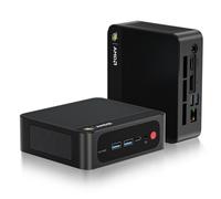 Beelink Mini PC SER5 Pro, AMD Ryzen R5 5625U, 6 núcleos/12 Hilos, hasta 4,3 GHz, miniordenador con 16 GB de RAM DDR4, SSD PCIe de 480 GB, Gigabit Ethernet/WiFi 6 / BT 5.2