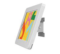 Beelta Tablet Wandhalterung Kompatibel mit 10.2 Zoll iPad 7. 8. 9. Generation, Anti-Diebstahl-Schloss und Schlüssel, iPad Wandhalterung für Smart Home, Fitnessstudio, Metall, Weiß, BSW101T