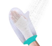 BEELUKY Funda Impermeable para Brazo Protector Escayola Brazo Reutilizable Funda Escayola Adultos Funda Escayola Brazo para proteger escayolas y vendas Ducharse transparent