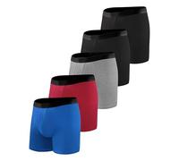 BEENIUBEE Paquete de 5 pantalones de incontinencia para hombre, lavables con almohadillas protectoras ultra absorbentes, a prueba de fugas, reutilizables, control de olores, para salir después de la