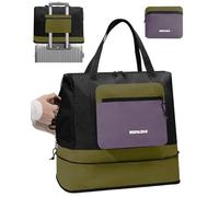 BEENLOVE Bolsa de viaje de gran capacidad, Negro , Único