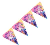 BeenSmile, BANDERIN MY Little Pony, Banderín para Niños, Decoración Cumpleaños Infantil, Artículos de Fiesta, Celebración y Aniversario, 1 Unidades, 3 M