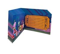 BeenSmile, Bob Esponja, Invitaciones Cumpleaños Infantil, Tarjeta Invitaciones Cumpleaños Niños Divertidas, Invtaciones para Fiestas de tus Personajes Favoritos, 6 Unidades