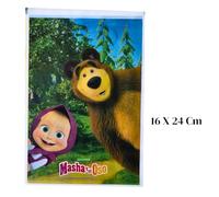 BeenSmile, Bolsas Chuches Cumpleaños, Bolsas Regalo Cumpleaños Infantil, Bolsas de Licencia, Ideales para Envolver Regalos, Regalar Chuches, Artículos de Piñata, 6 Ud (Masha y el oso)