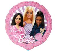 BeenSmile, Globos de Cumpleaños Barbie, Decoración de Cumpleaños, Globo de Helio o Aire Especial para Decorar Fiestas, Material muy Resistente, 46 Cm, 1 Unidad
