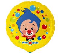 BeenSmile, Globos de Cumpleaños Plim Plim, Decoración de Cumpleaños, Globo de Helio o Aire Especial para Decorar Fiestas, Material muy Resistente, 46 Cm, 1 Unidad