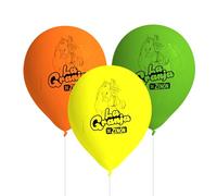 BeenSmile, Globos de la GRANJA DE ZENON, Globos Latex Hinchables, Artículos para Decoración de Fiestas Temáticas y Cumpleaños Infantiles, Pack de 8 Globos