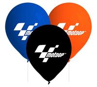 BeenSmile, GLOBOS LATEX MOTO GP, Globos Latex, Decoración Cumpleaños Niños, Artículos de Fiesta Infantil, 8 Globos