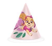 BeenSmile, GORROS SKYE, Gorros de Cartón, Decoración Cumpleaños Infantil, Gorritos para Fiesta de Cumpleaños, 6 Unidades