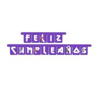 BeenSmile, Guirnalda Fiesta ES Monster High, Guirnalda Happy Birthday - Decoración Cumpleaños para Niños - Fiestas Infantiles, Cumpleaños y Celebraciones - Artículos de Fiesta - 1 Unidad