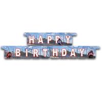 BeenSmile, Guirnalda Fiesta GENERICA Moto GP, Guirnalda Happy Birthday - Decoración Cumpleaños para Niños - Fiestas Infantiles, Cumpleaños y Celebraciones - Artículos de Fiesta - 1 Unidad