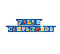 BeenSmile, Guirnalda Decoración Cumpleaños Patrulla Canina, Fiesta Feliz, para Niños, Celebraciones, Artículos de Fiesta, 1 Unidad