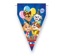 BeenSmile Guirnalda Paw Patrol - Decoración Cumpleaños Patrulla Canina para Niños y Niñas -Fiesta Infantil 3 o 4 Años con Skye Chase y Marshall - Patrulha Pata Aniversario