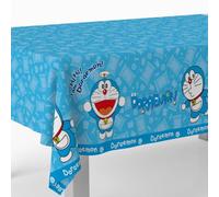 BeenSmile, Mantel Doraemon, Mantel de Decoración de Cumpleaños, Artículos para Fiestas Infantiles, Celebraciones y Cumpleaños, 1 Unidad, 120x180 CM,