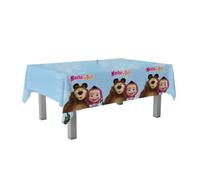 BeenSmile, Masha y el Oso Decoración de Cumpleaños - Guirnalda, Piñata, Servilletas y Mantel para tu Fiesta Temática