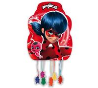 BeenSmile, PIÑATA MEDIANA LADYBUG, Artículos para Fiestas, Piñata para Rellenar con Juguetes o Chuches, Decoración de Fiestas Infantiles, Cumpleaños y Celebraciones