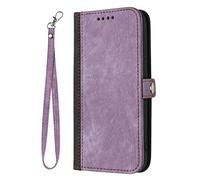 BEENTRYS Cuero Funda para ZTE Nubia Neo 3 4G Funda,Tipo Billetera Cartera Cubierta Ranura para Tarjeta Soporte Bolsillo Cremallera Magnético PU Antigolpes Carcasa-Morado