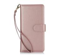 BEENTRYS Funda Cartera para Samsung Galaxy A55 5G Funda,Tipo Libro de Cuero PU Ranuras Tarjetas Soporte Mujer Niña Magnético Protección RFID Antigolpes Carcasa-Ororosa