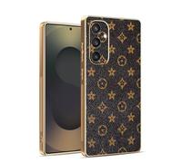 BEENTRYS Galvanizada Funda para Samsung Galaxy A22 4G / A225 Funda,Diseño de Leopardo Cuero Suave Silicona TPU Bumper Cover Mujeres Niñas Antigolpes Delgada a Prueba de Golpes Carcasa-LH