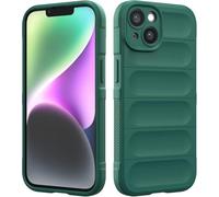 BEENTRYS Silicona Líquida Funda para Realme C63 / C61 / Narzo N63 Funda,Diseño de Bolsa de Aire Anticaída Suave TPU Cover Case Ultradelgada Antigolpes Carcasa para Teléfono-Verde