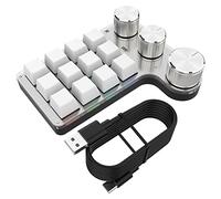 BEEOFICEPENG 1 Juego de Botones de Volumen para programar Macro Juegos, Teclado USB Personalizado, Color
