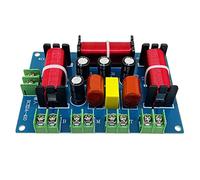 BEEOFICEPENG Altavoz cruzado de 200 W de rango medio + graves de 4 vías, divisor de frecuencia de audio, divisor de altavoces de cine en casa