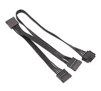 BEEOFICEPENG Cable de alimentación periférico de 5 pines a 3 puertos para fuente de alimentación modular