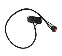 BEEOFICEPENG Cable de puente ATX hembra de 24 pines con interruptor de encendido/apagado, 50 cm