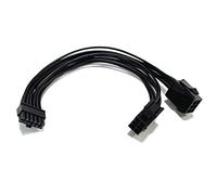 BEEOFICEPENG Cable de tarjeta de video GPU de 6 pines a mini de 12 pines para RTX30 Series 3070 3080 3090, 20 cm