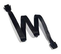 BEEOFICEPENG Cable EPS de 8 pines ATX CPU 8 pines hembra a 8 (4+4) pines macho EPS-12V cable para placa base, 80 cm