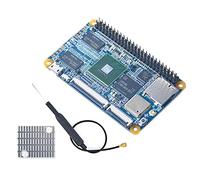 BEEOFICEPENG CORE4418 Placa de desarrollo + antena + disipador de S5P4418 -Core 1 GB + 8 GB EMMC Gigabit interfaz de red Lubuntu