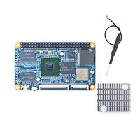 BEEOFICEPENG CORE6818 Placa de desarrollo+disipador de +antena S5P6818 -Core 1G+8G WiFi+BT Gigabit Ethernet Puerto Lubuntu Android 7.1.2