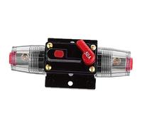 BEEOFICEPENG Disyuntor 12V-48V DC 50A de protección de disyuntor estéreo de coche reajustable