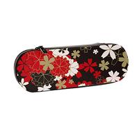 BEEOFICEPENG Estuche para lápices, Kawaii japonés Hermoso Sakura, Estuche de Cuero para lápices, Bolso para bolígrafos, Oficina, Escuela, Caja de joyería, Caja para brochas de Maquillaje