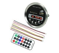 BEEOFICEPENG JQ-D122BT - Kit de repuesto con amplificador Bluetooth, decodificador MP3, reproductor MP3 Bluetooth 5.0, reproductor de MP3, USB, FM, decodificador