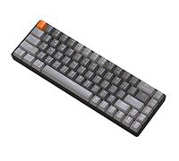 BEEOFICEPENG K68 Teclado mecánico para juegos 2.4G inalámbrico Bluetooth de modo dual teclado mecánico intercambiable en caliente D