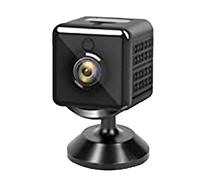 BEEOFICEPENG Mini cámara, mini cámara de seguridad WiFi 2K para interiores, mini cámara de transmisión en , aplicación para teléfono móvil