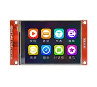 BEEOFICEPENG Módulo de pantalla LCD SPI de 240 x 320, puerto serie SPI, 51 unidades ILI9341V, módulo de puerto serie LCD STM32